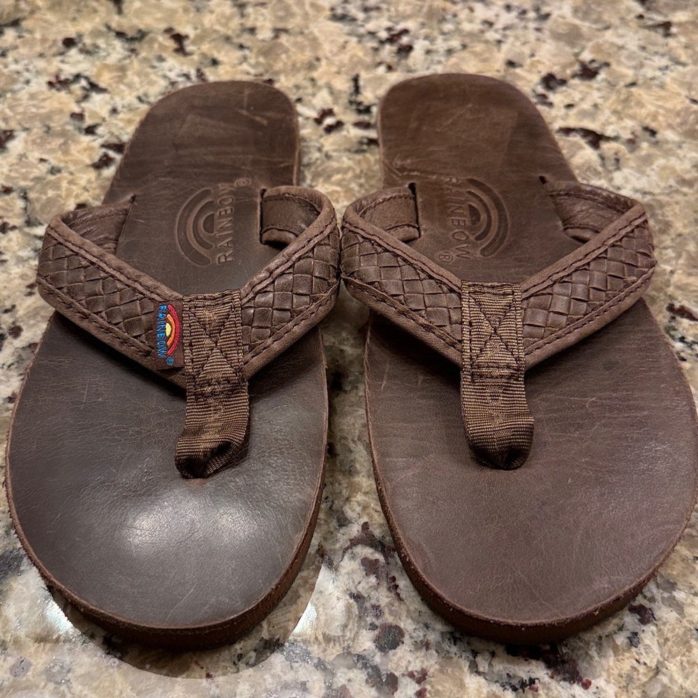 Rainbow Chocolate Sandals